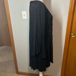 Torrid ‎ Super Soft Knit babydoll lace bell sleeve bohemian v neck black top size Photo 4