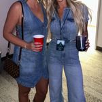 Good American Denim Fit For Success Flare Jumpsuit 0 Photo 5