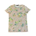 Ralph Lauren POLO  WOMENS‎ T-SHIRT PINK POINTELLE FLORAL SHORT SLEEVE Size XL Photo 6