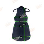 AllSaints Black Sleeveless Shirt Dress Italian Cloth Button Front Pockets Size 2 Photo 10