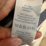 Boden Navy Striped Cotton Terry Cloth Swim Resort Coverup Dress US Size 4 Small Blue Photo 9