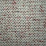 Talbots Cable Knit sweater cream with flecks in shades of pink size medium Photo 8