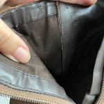 Franco Sarto Dotty Brown Leather Zip Chunky Heel Ankle Booties w/ Straps… Photo 8