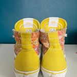 Vans  Sk8-Hi Psychedelic Resort Yellow Skate Shoes Photo 3