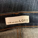 Ann Taylor LOFT High Rise Stretch Distressed Skinny Jeggings Denim Jeans Size 28 Photo 3