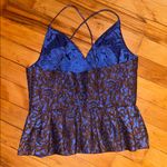Exquise Blue & Orange Sleeveless Top Size 12 Photo 1