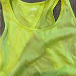 DICK'S Sporting Goods DSG Mesh Breathable Neon Green Athletic Tank Photo 1