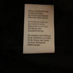 Fontana European Knitted 3/4 Sleeve Collared Button Polo Shirt Black Size S NWT Photo 9