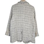 POL  Tweed Fringe Blazer Jacket Women's Size S Multi Color Button Front‎ Photo 1