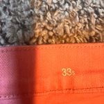 Gap 1969 Always Skinny Crop Jeans Coral Pink Size 33s NWT Denim Pants Photo 2