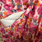 Julia Jordan  Pink‎ Floral Cutout Back Midi Dress Size 14 Photo 7