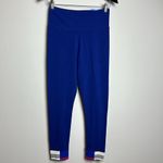 Adidas NWT  Women 7/8 Rib Tight in Victory‎ Blue Photo 5