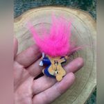 Vintage Russ graduation Troll pin Pink Photo 3