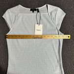 Theory  Women’s Gingham Crinkle Cap Sleeve Top Photo 13