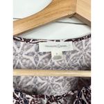 Treasure & Bond Womens Blouse Size S Multi Geometric V-Neck Shirred Oversized Photo 6