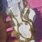 DHWANI creation Anklet good tone double chain teardrops adjustable new in bag Gold Photo 4