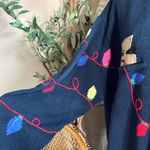 Vintage The Quaker Factor Christmas Cat ‘Let there be Light’ Whimsical Sweater Size 3X Photo 6