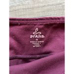 prAna  Legging Medium Maroon Red Crop Pants Yoga Workout Wide-Leg Photo 2