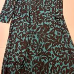 Chico's Travelers Peacock Teal Foliage
Tales Midi Dress Long Sleeve size XL Photo 10