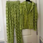 Princess Polly Green Two-Piece Pant Set   Photo 0