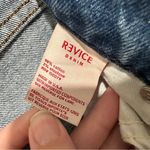 Revice Denim Revice High Rise Distressed Straight Leg Button Up‎ Jeans Women's 27 Photo 5