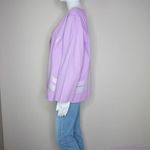Bob Mackie  the Wearable Art sequin decor purple blazer jacket, size‎ XL Photo 13