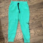 PINK - Victoria's Secret PINK Brand Green Jogger Pants. Size small. Photo 1