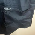 Cherokee  Women's Shaped 3-Pocket Mock Wrap Scrub Top Black 2XL WW610 Photo 5