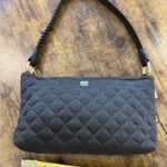 chocolate, brown Quilted Shoulder Bag Photo 6