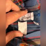 Vintage Plaid Blue Red khaki Pleated Women's Mini Skirt Sz 12 school girl preppy Photo 12