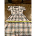 Hill House  Home Sabrina Plaid Maxi Midi Dress size extra large Photo 1