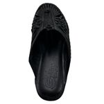 sbicca  Womens Avadi Leather Closed‎ Toe Huarache Sandals Black 9 Medium (B,M) Photo 3