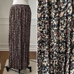 Vintage 90s Compagnie Internationale Express Broomstick Prairie Skirt S M Brown Size M Photo 1