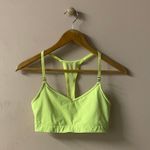 Victoria's Secret Victoria’s Secret VSX Neon Yellow Racerback Sports Bra Size S GUC Photo 2