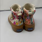 Rifle Paper Co x Keds Cooper Suede Zip Bootie Garden Party SZ 5.5 Tan Floral Photo 3