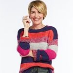 Stitches & Stripes Evereve Pink Blue Striped Knit Sweater M Size M Photo 1