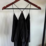 ✨SALE Misa Los Angeles Black Domino Spaghetti Strap Mini Dress Size S NWT Photo 7