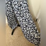 Billabong NTM: Twist N Shout Black, White, Grey & Blue Wide Leg Jumpsuit Sz M Photo 7