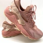 Nike Air Huarache Pink Suede Running sneakers Size 8.5 Photo 14