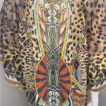 Do Everything In Love  Leopard Print Multicolor Women's Top. #231 Photo 8