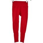 Alphalete Revival R6 Leggings Coral Red Size Small Work Out Gym Athletic pull on Photo 1