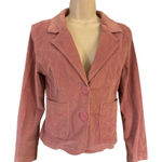 Vintage 1990’s /Y2K Jennyfer.J Mauve Corduroy Jacket Juniors Medium Pink Photo 0