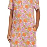 BP . Retro Flower Print Gender Inclusive Dress Photo 1
