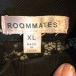 Roommates  Black Sleeveless with Lace Top Dress Photo 9
