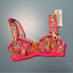 For Love & Lemons NWT  x Victoria’s Secret‎ Pink Underwire Lace Bra Size XS Photo 1