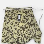 Nasty Gal  Cow Printed Ruffle Green and Brown Mini Skirt Photo 2