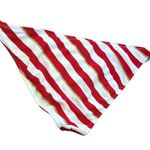 Sperry  •TOP-SIDER•  womens size large gold, red & White striped bikini bottom​ Photo 1