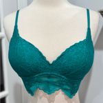 Victoria's Secret Victoria’s Secret PINK Lace Tropical Teal Push-up
Bralette Photo 1