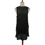 Carve Designs  Gray Tunic Dress Medium Sleeveless Swim Coverup Resort Beach Photo 3