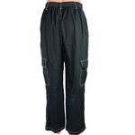 Wild Fable  Denim Black Relaxed Fit High Rise Straight Leg Cargo Jeans Size XS Photo 2